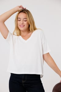 Image 1 of Camiseta Francesca Crema