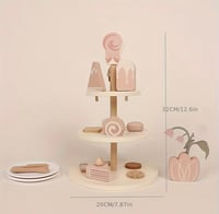 Image 2 of Eloise Wooden Pastry Tower