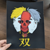 FLAWED Holographic Miya Twins Print