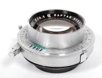 Image 7 of Wollensak Raptar 7 1/2" 190mm F4.5 W coated Lens in Alphax shutter + board #4944