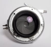 Image 5 of Wollensak Raptar 7 1/2" 190mm F4.5 W coated Lens in Alphax shutter + board #4944