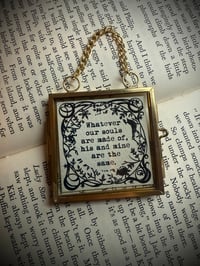 ‘Souls’ Typographic Framed Print