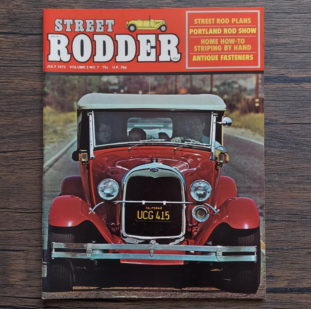 Street Rodder Magazines - 1972 & 1973