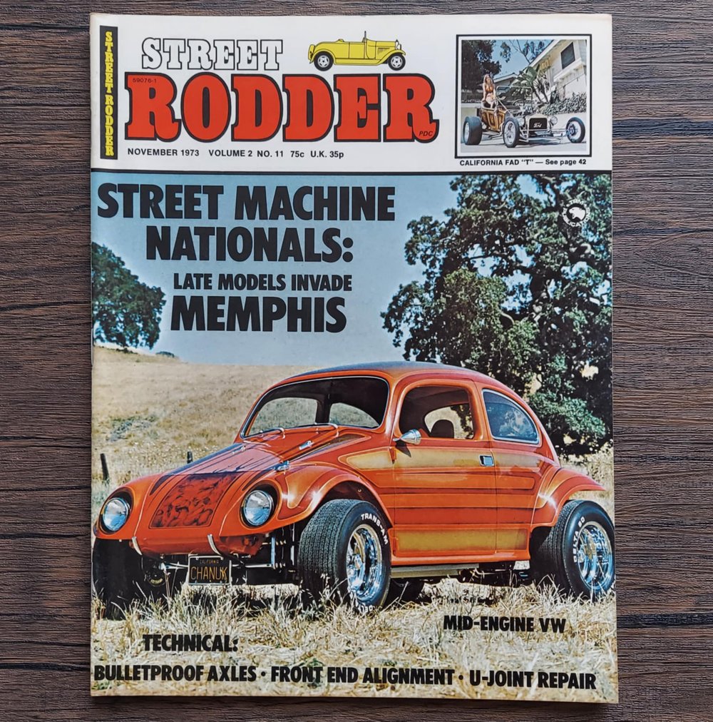 Street Rodder Magazines - 1972 & 1973