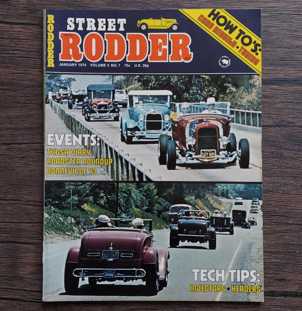 Street Rodder Magazines - 1974