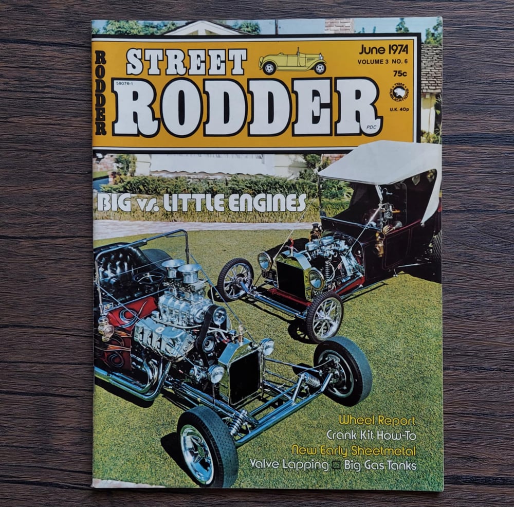 Street Rodder Magazines - 1974