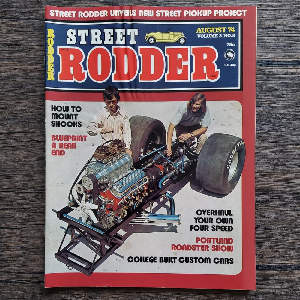 Street Rodder Magazines - 1974