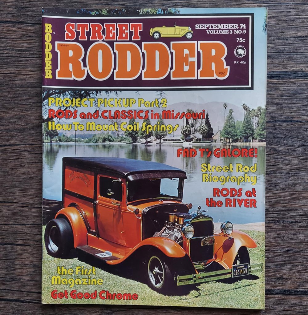 Street Rodder Magazines - 1974