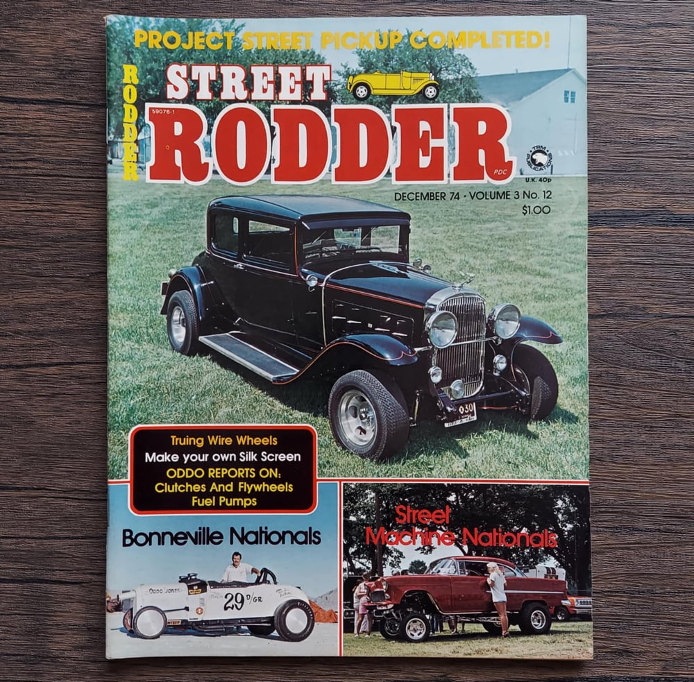 Street Rodder Magazines - 1974