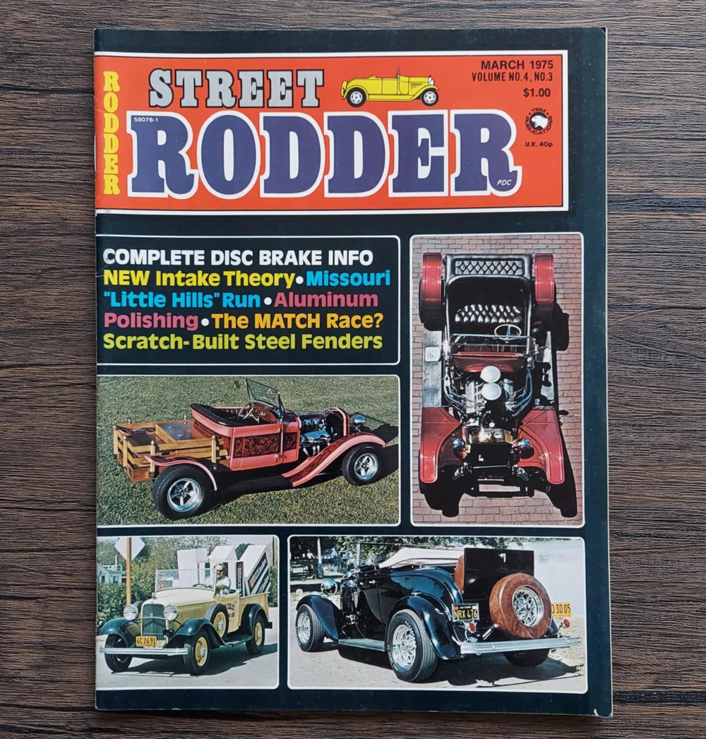 Street Rodder Magazines - 1975, 1976, & 1977