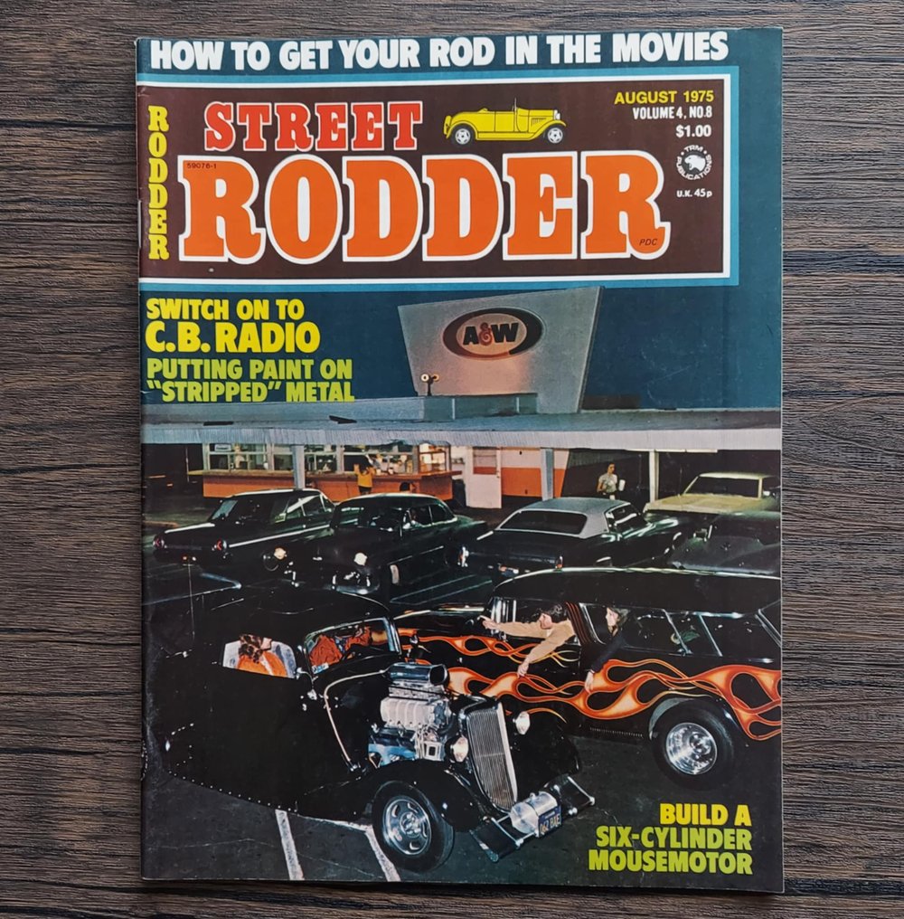 Street Rodder Magazines - 1975, 1976, & 1977