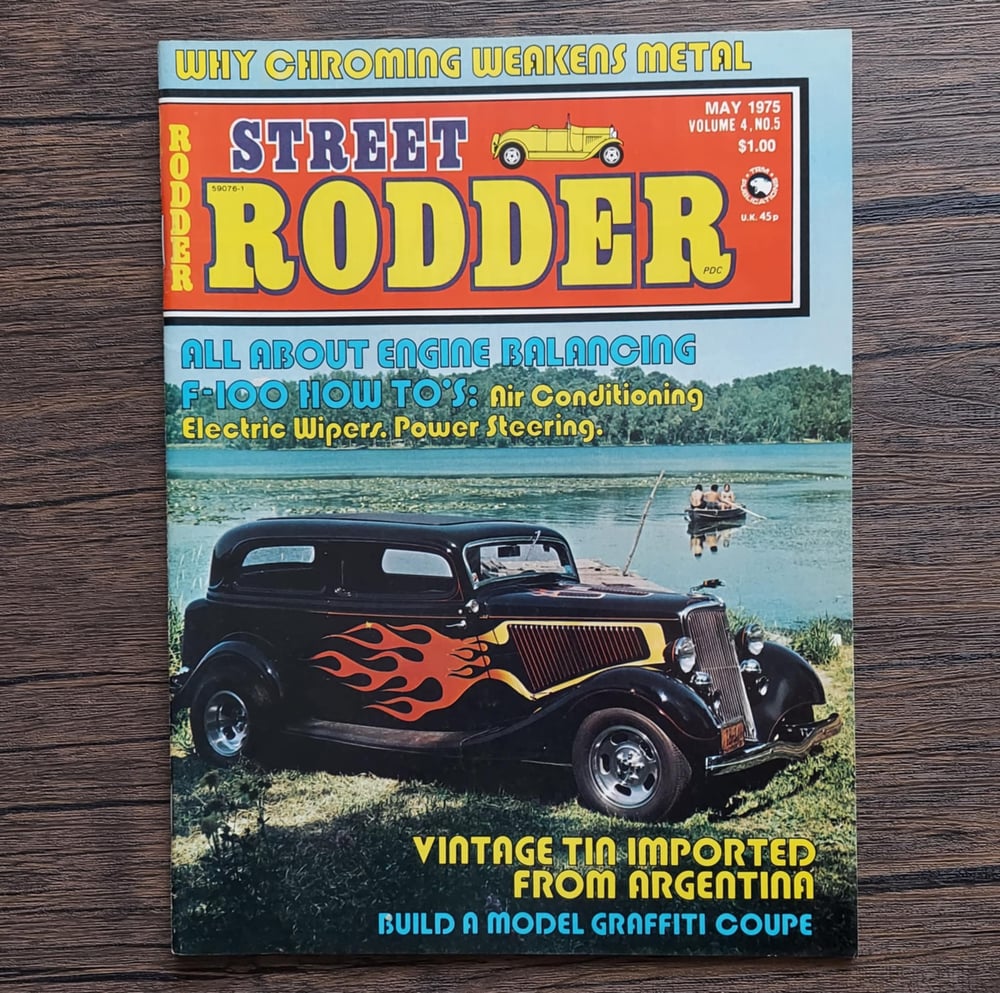 Street Rodder Magazines - 1975, 1976, & 1977