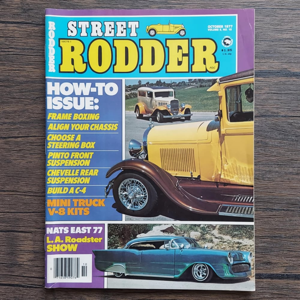 Street Rodder Magazines - 1975, 1976, & 1977