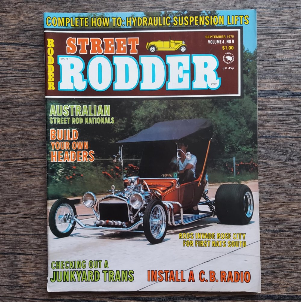 Street Rodder Magazines - 1975, 1976, & 1977