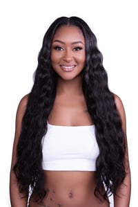 Image 1 of Thick Wavy Raw Luxury Cambodian Hair bundles 100G