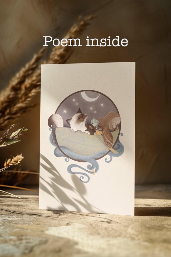 Image of Owl & The Pussycat Card Pack of 5