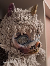 Image 11 of Zombie Poopsie unicorn. Upcycled horror teddy bear. Creepy doll. Handmade Original bear. Unique doll
