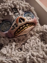 Image 7 of Zombie Poopsie unicorn. Upcycled horror teddy bear. Creepy doll. Handmade Original bear. Unique doll