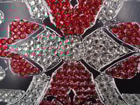 Image 2 of Art Deco Ruby and White Diamond Brooch (style A)