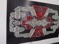 Image 3 of Art Deco Ruby and White Diamond Brooch (style A)