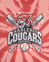 Charleroi Baseball-Drippy Bats-Tie Dye-T-Shirt