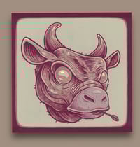 BULL PAINTING