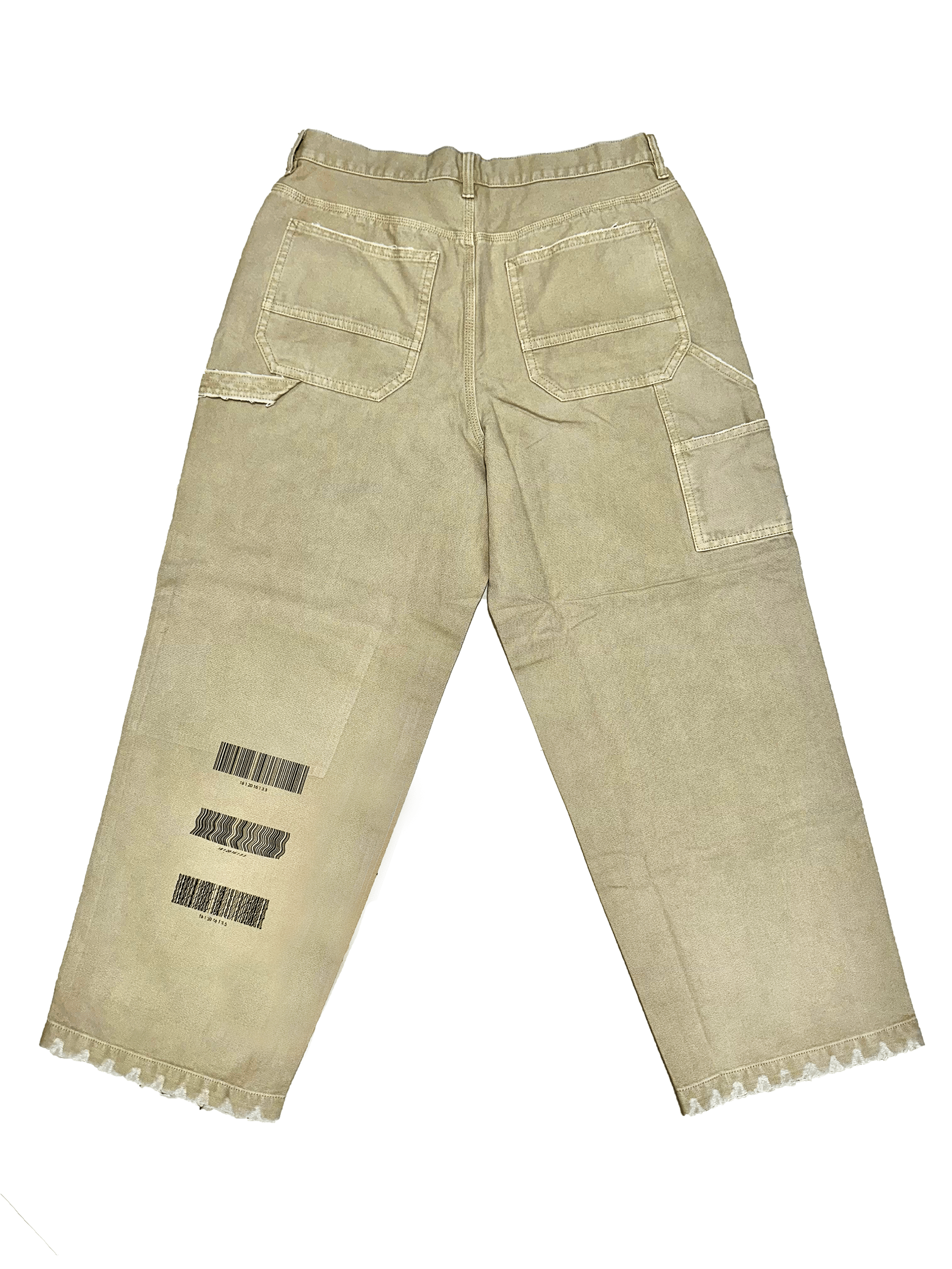 Image of DOUBLE KNEE CARPENTER PANTS (TAN)
