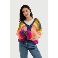 Image 1 of Reversible Rainbow Sweater