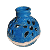 Image 2 of Blue Bayou Candle Holder