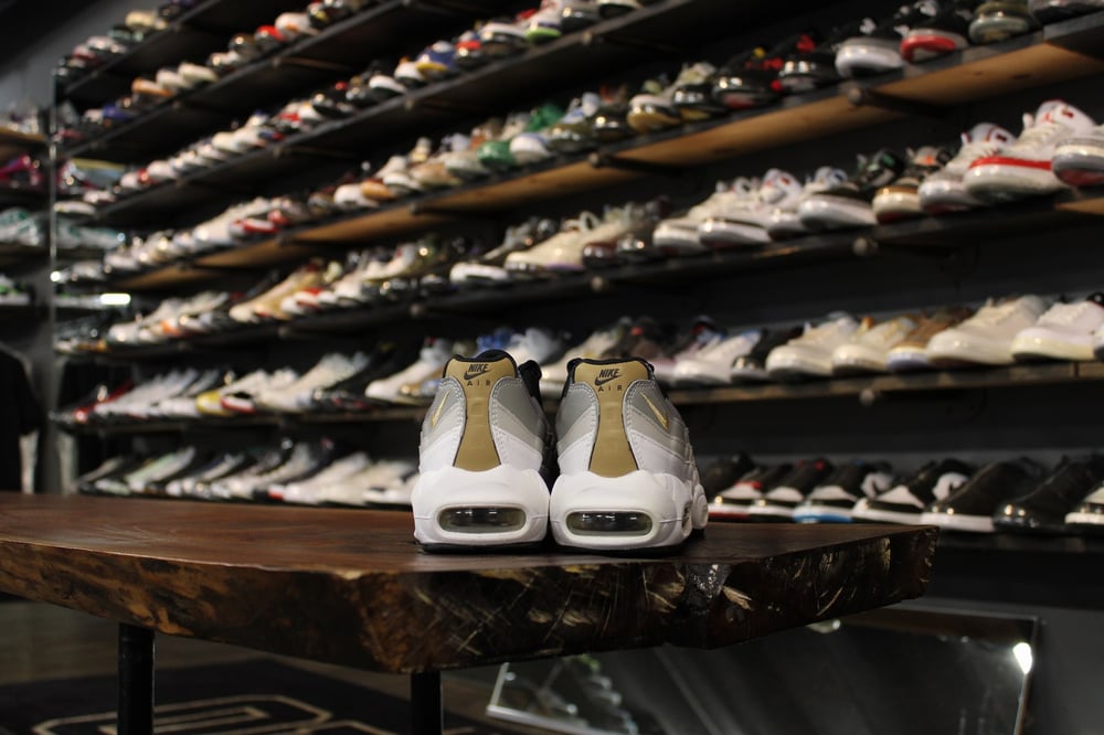 AIR MAX 95 "METALLIC GOLD" GS