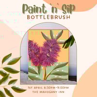 Bottlebrush Paint 'N' Sip