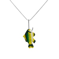 Image 2 of Carp Charm Necklace