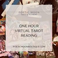 One Hour Virtual Tarot Reading
