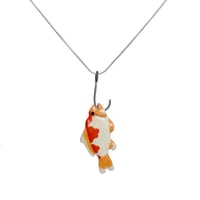 Image 2 of Koi Charm Necklace