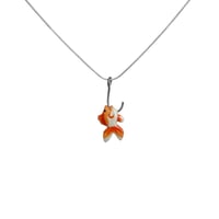 Image 2 of Goldfish Charm Necklace