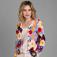 Image 1 of Flower Cardigan