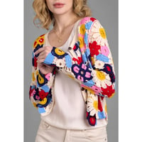 Image 2 of Flower Cardigan