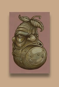 ANGRY PEAR PAINTING