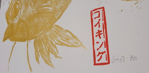 Image of Magikarp Gyotaku (Shiny Variant)