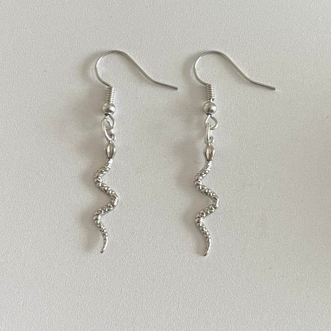 snake earrings