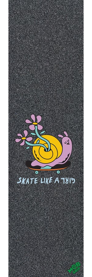 Image of Skate Like A Girl Snail Mob Skateboard Grip Tape (9 inch)