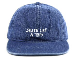 Image of Skate Like a Girl Denim Hat