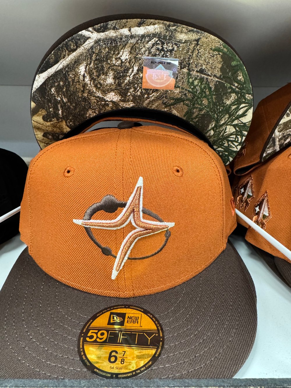New Era 59Fifty Burnt Wood Real Tree UV