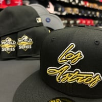 Image 1 of New Era 59Fifty Black-Gold