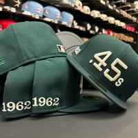 Image 1 of New Era 59Fifty Dark Green 1962