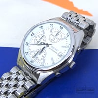 Image 1 of 2002 Seiko White Dial Quartz Racing Chronograph (V657-7100)