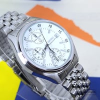 Image 5 of 2002 Seiko White Dial Quartz Racing Chronograph (V657-7100)