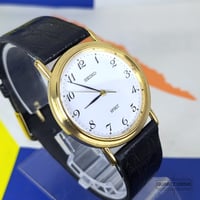 Image 5 of 2001 Seiko Spirit Vintage Gold Quartz Dress Watch (5E21-6000)