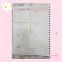 Image 2 of Fashion Pink Perpetual Agenda