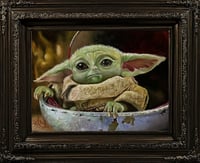 Image 2 of "Grogu" Original painting